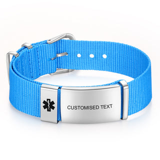 Custom Text Medical Bracelet