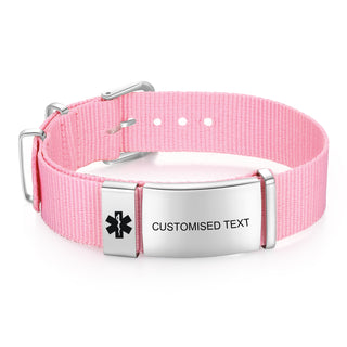 Custom Text Medical Bracelet