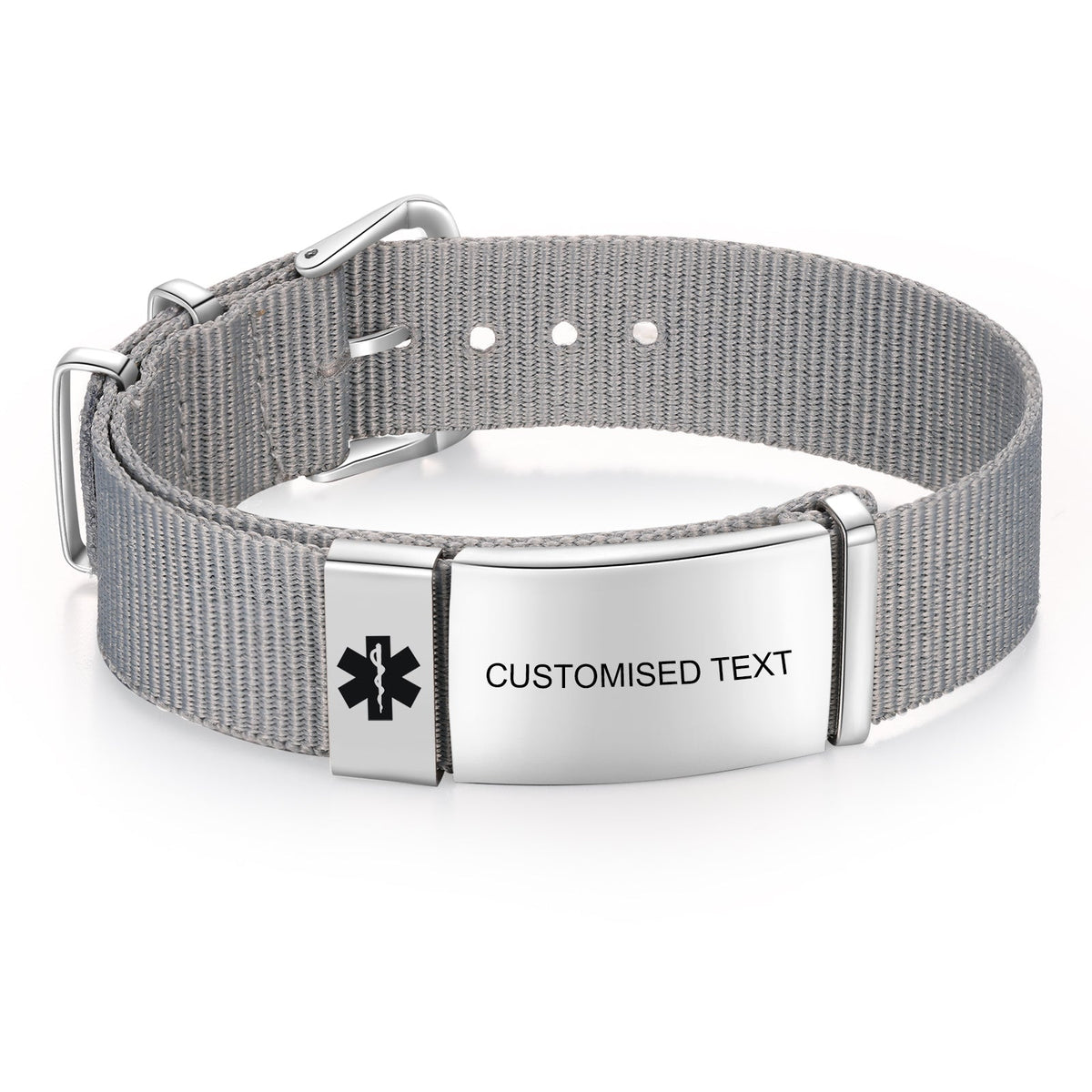 Custom Text Medical Bracelet