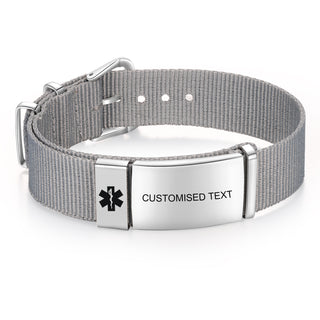 Custom Text Medical Bracelet