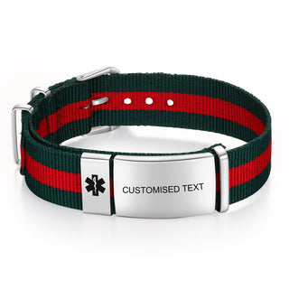 Custom Text Medical Bracelet