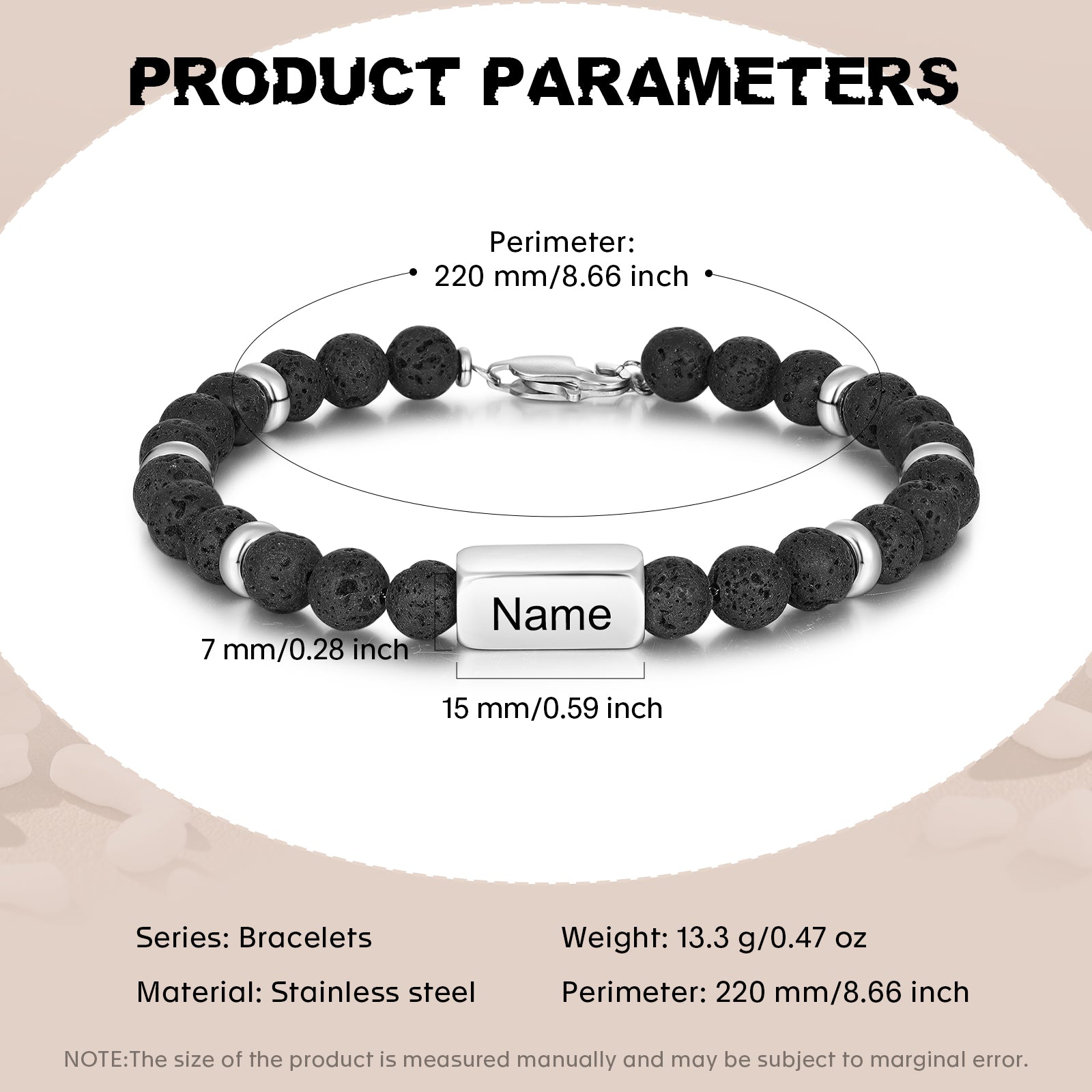 Custom Leather Bracelet