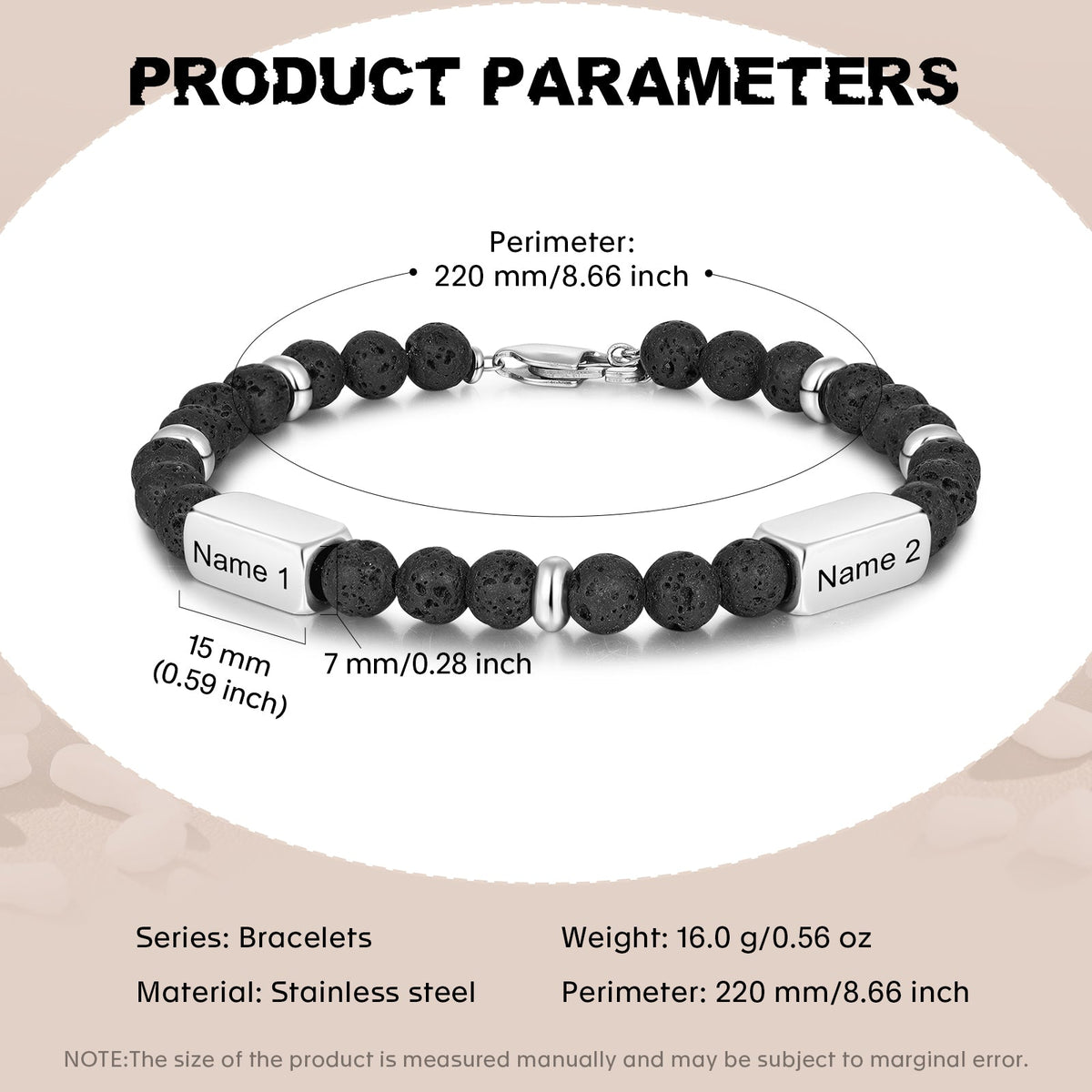 Custom Leather Bracelet
