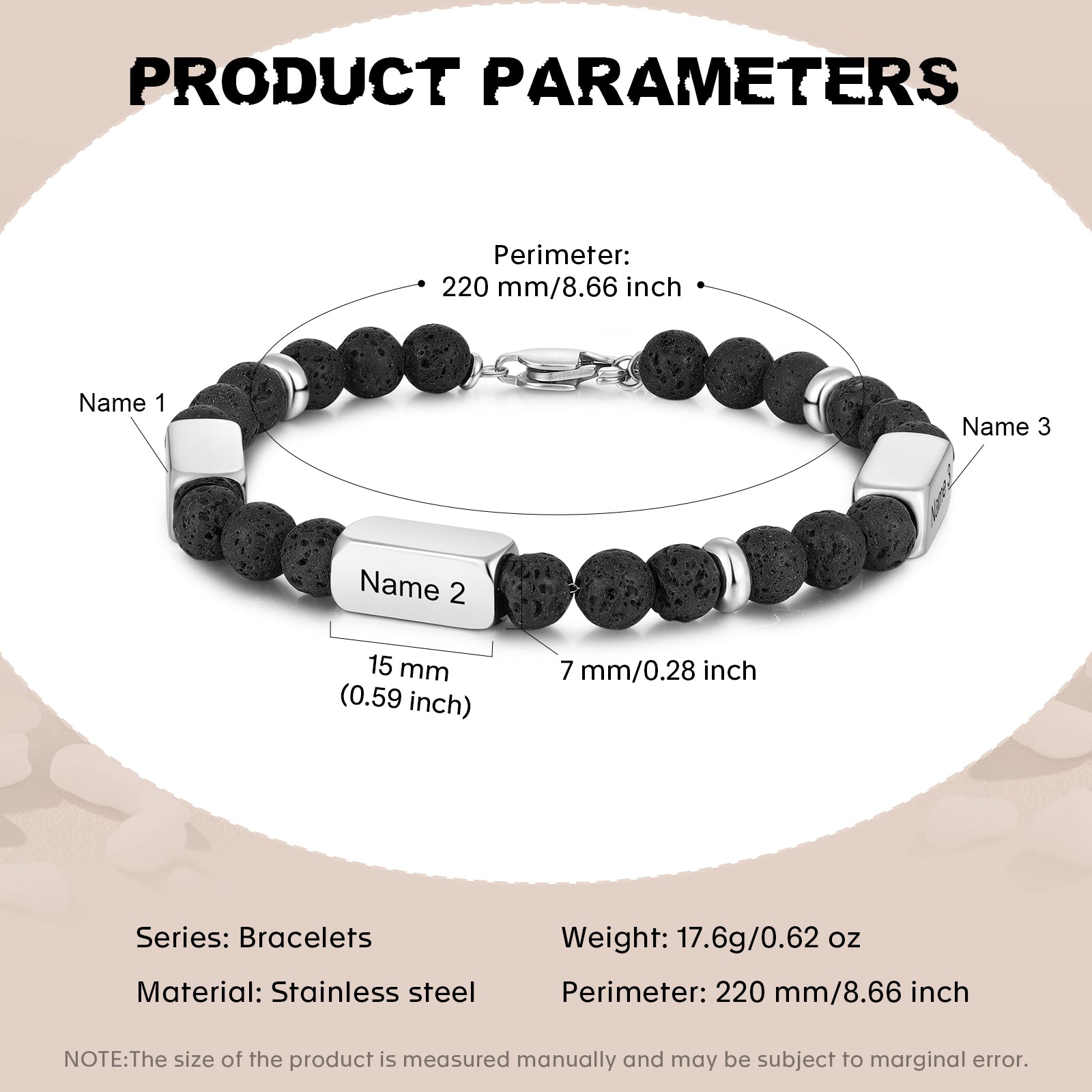 Custom Leather Bracelet