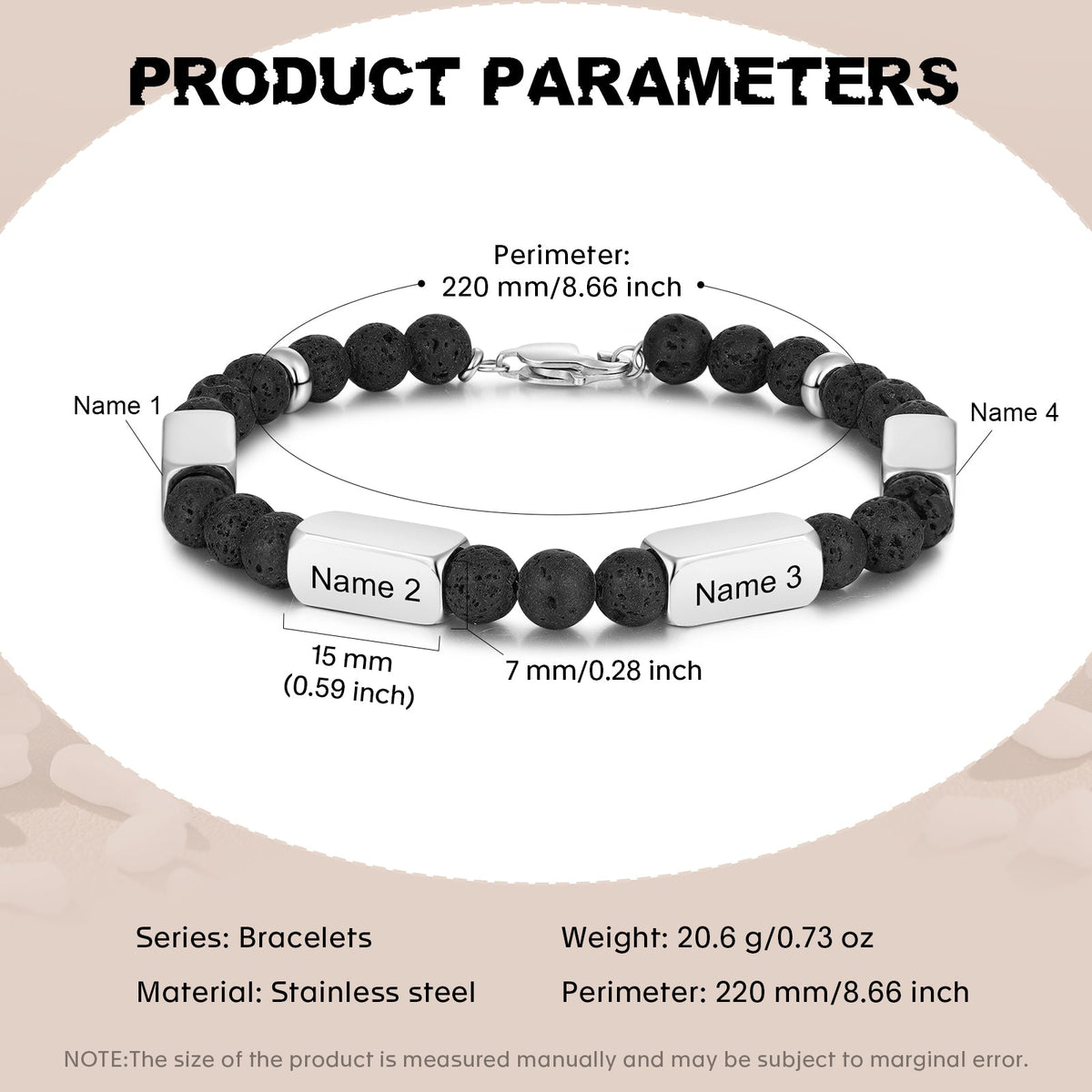 Custom Leather Bracelet