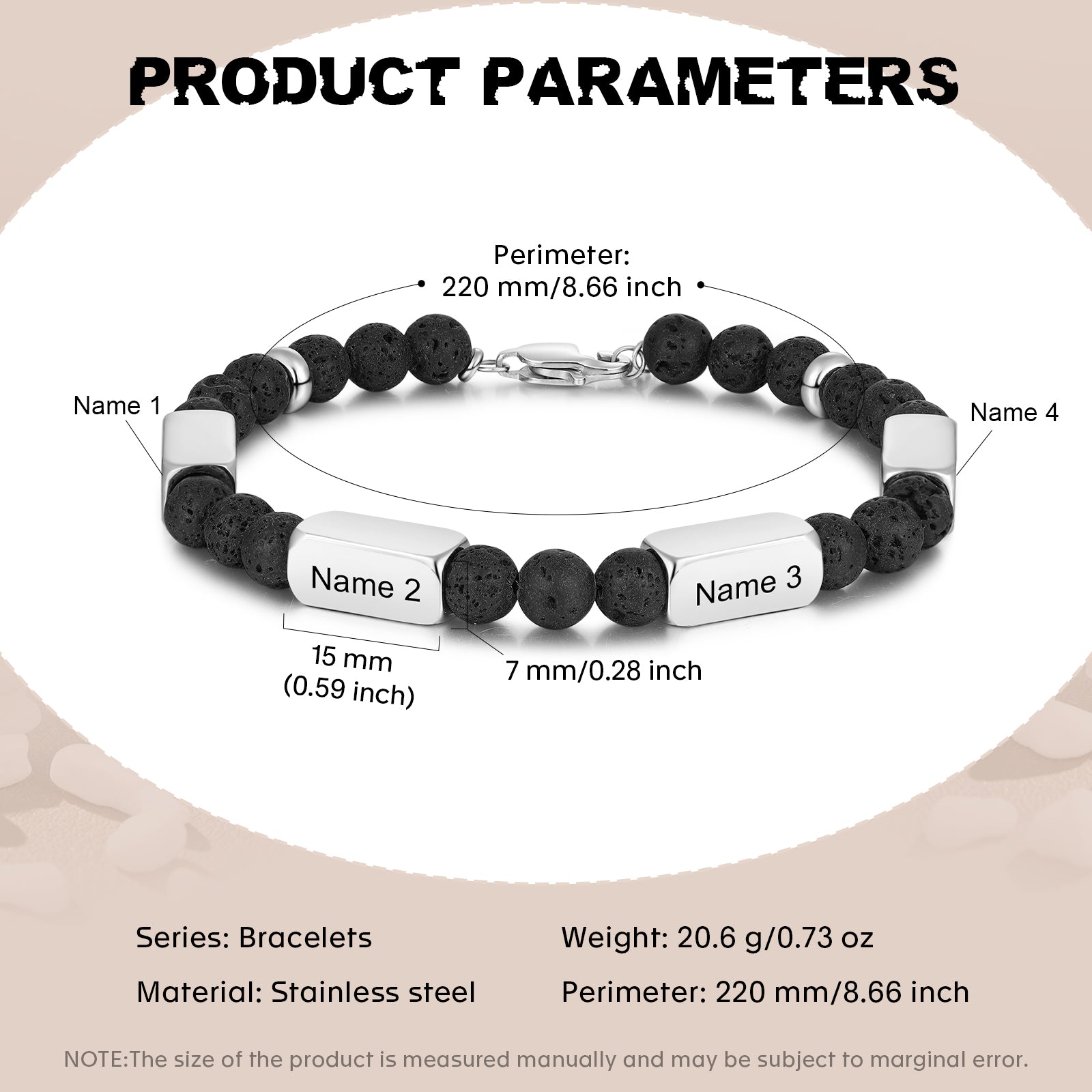 Custom Leather Bracelet