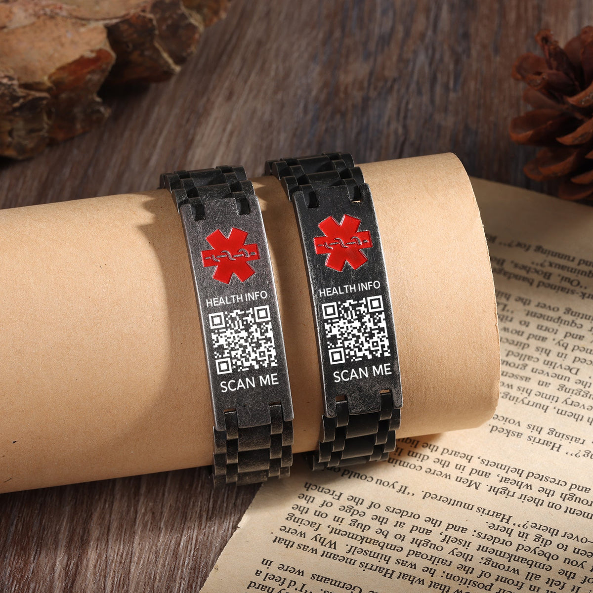 Custom Code Medical Bracelet