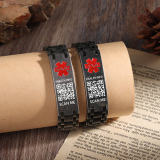 Custom Code Medical Bracelet