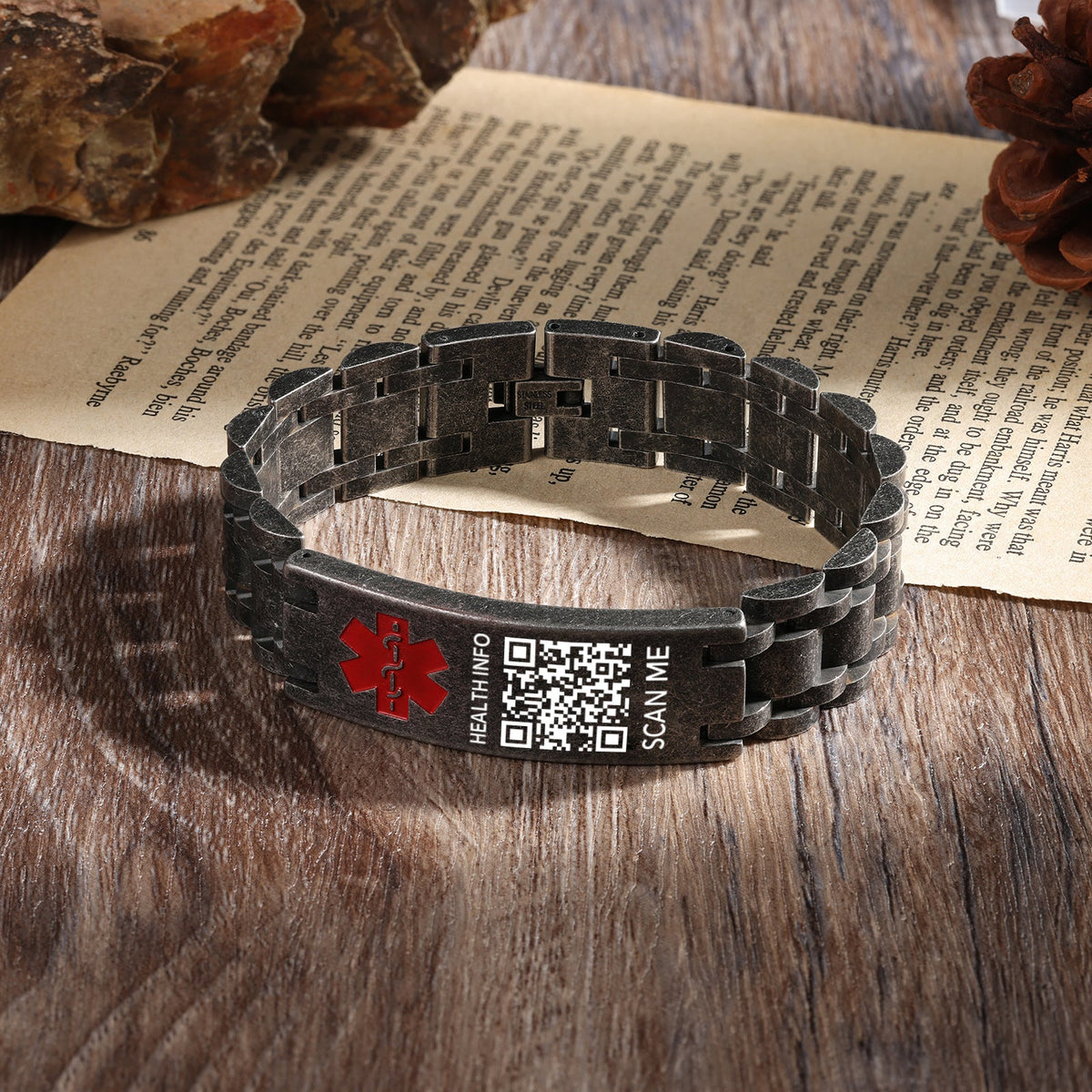 Custom Code Medical Bracelet