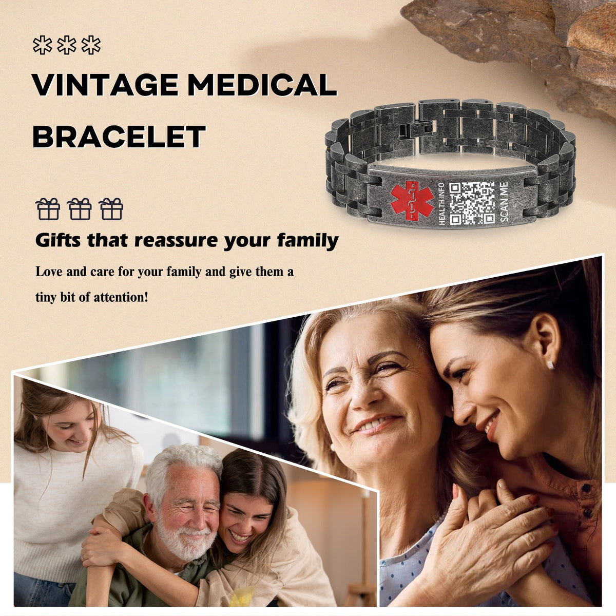Custom Code Medical Bracelet