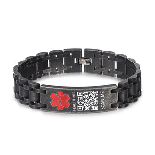 Custom Code Medical Bracelet