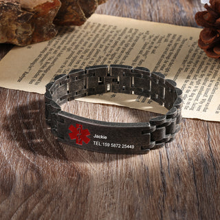 Custom Code Medical Bracelet