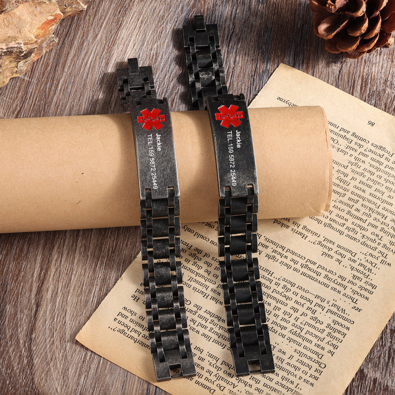 Custom Code Medical Bracelet