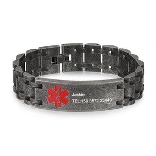 Custom Code Medical Bracelet