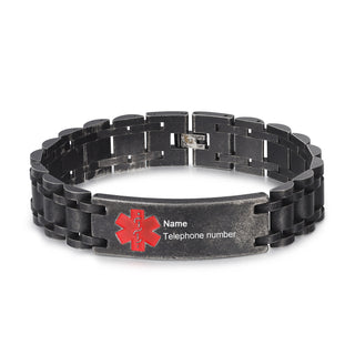 Custom Code Medical Bracelet