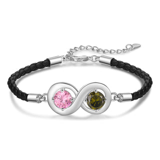 Custom Birthstone Bracelet