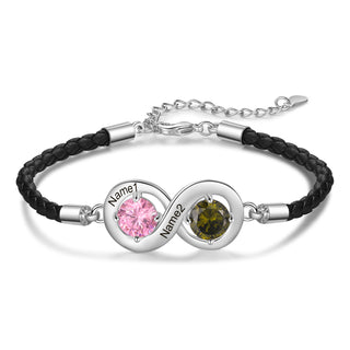 Custom Birthstone Bracelet