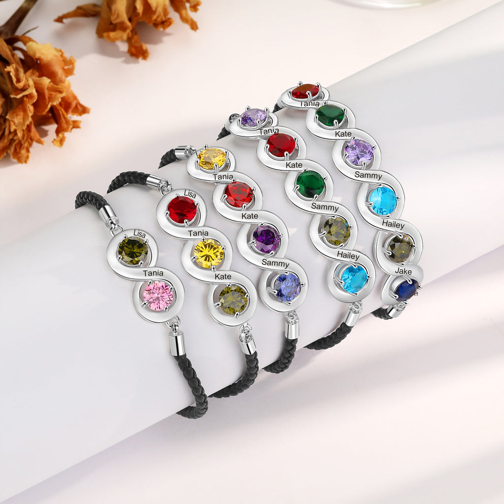 Custom Birthstone Bracelet