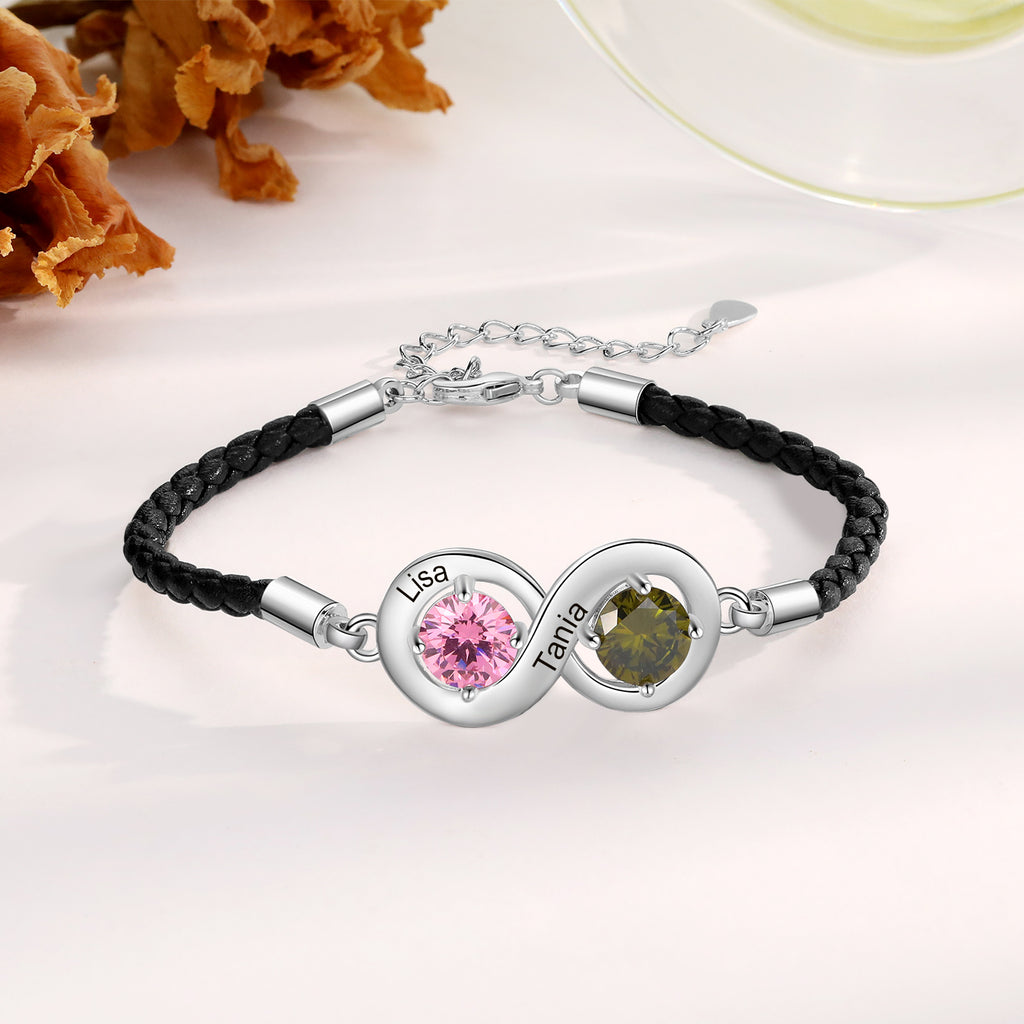 Custom Birthstone Bracelet