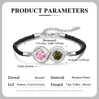 Custom Birthstone Bracelet