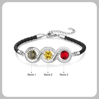 Custom Birthstone Bracelet