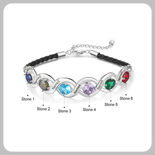 Custom Birthstone Bracelet