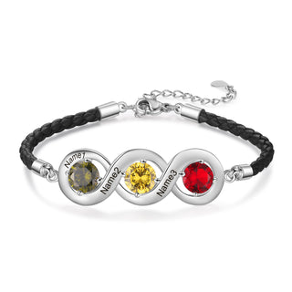 Custom Birthstone Bracelet