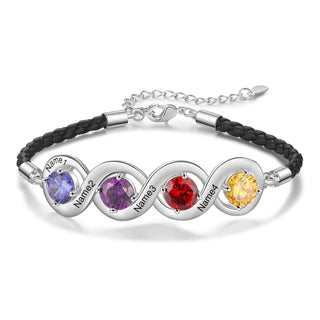Custom Birthstone Bracelet
