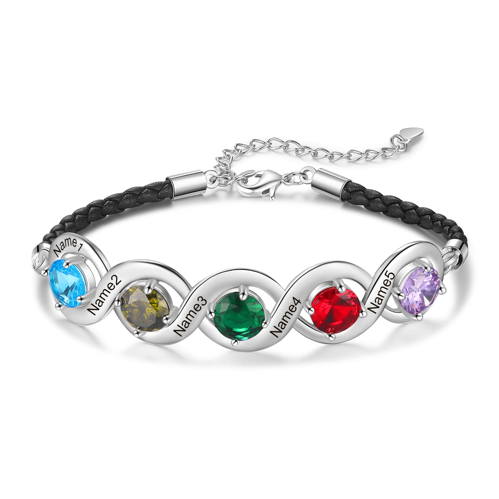Custom Birthstone Bracelet