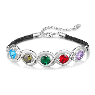 Custom Birthstone Bracelet