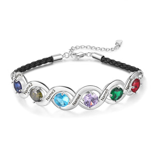 Custom Birthstone Bracelet