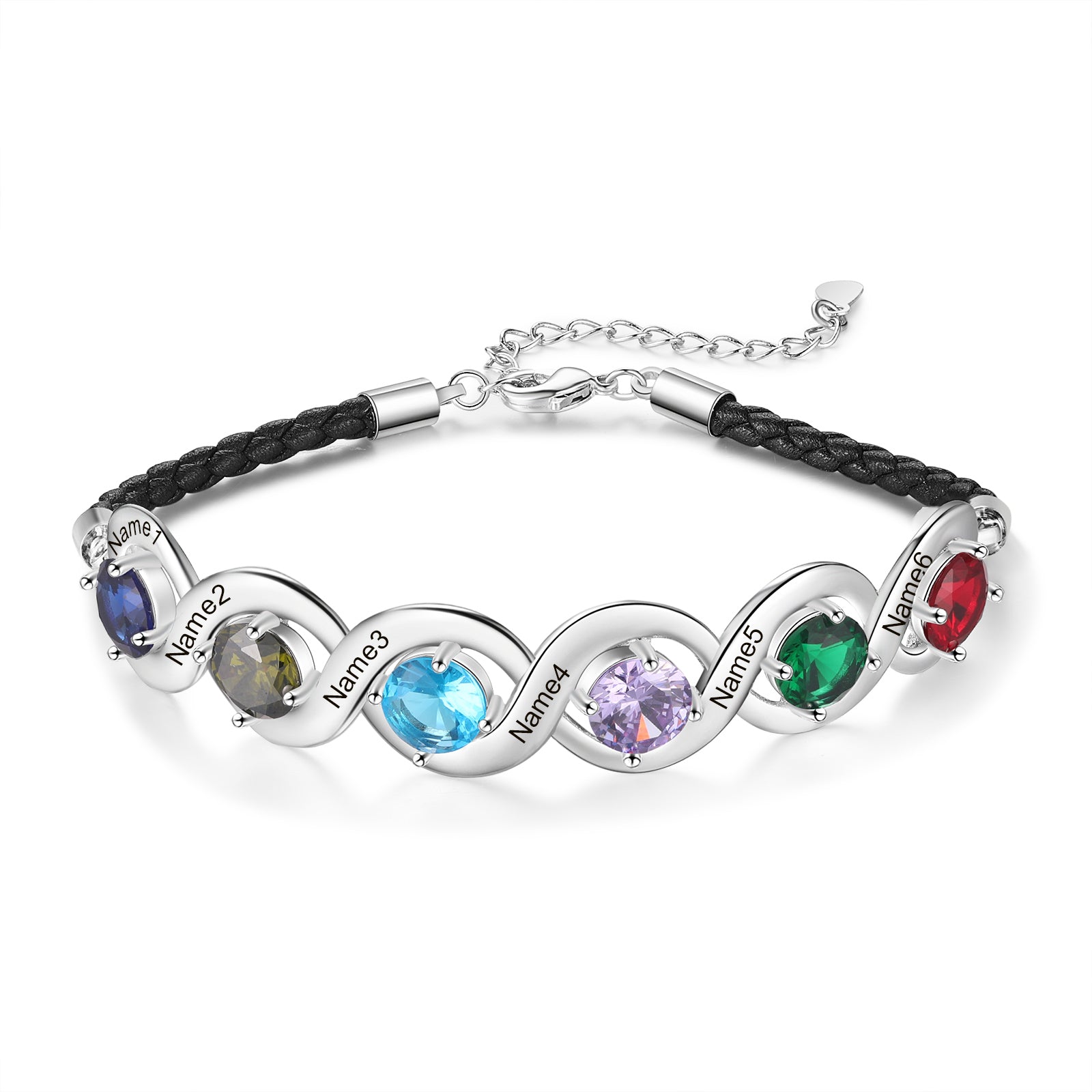 Custom Birthstone Bracelet