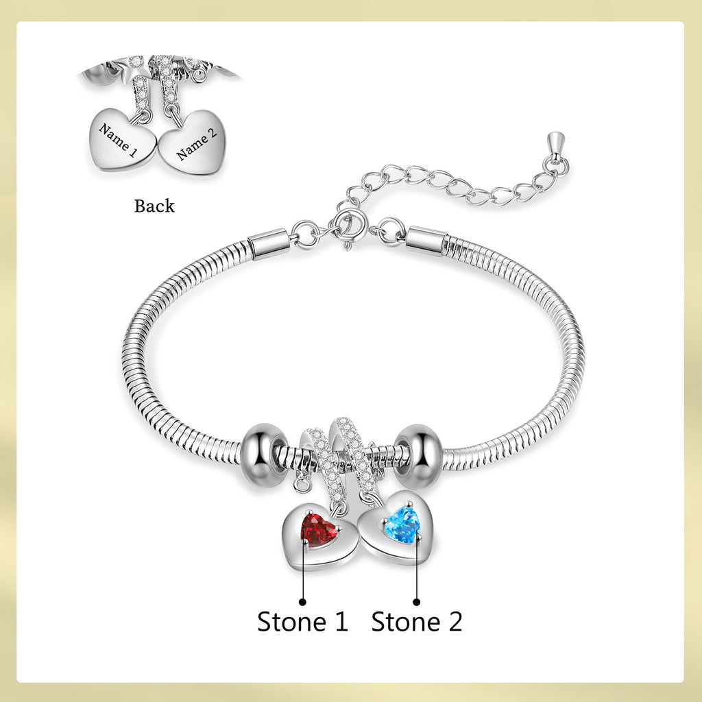 Custom Birthstone Bracelet