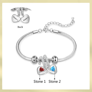 Custom Birthstone Bracelet