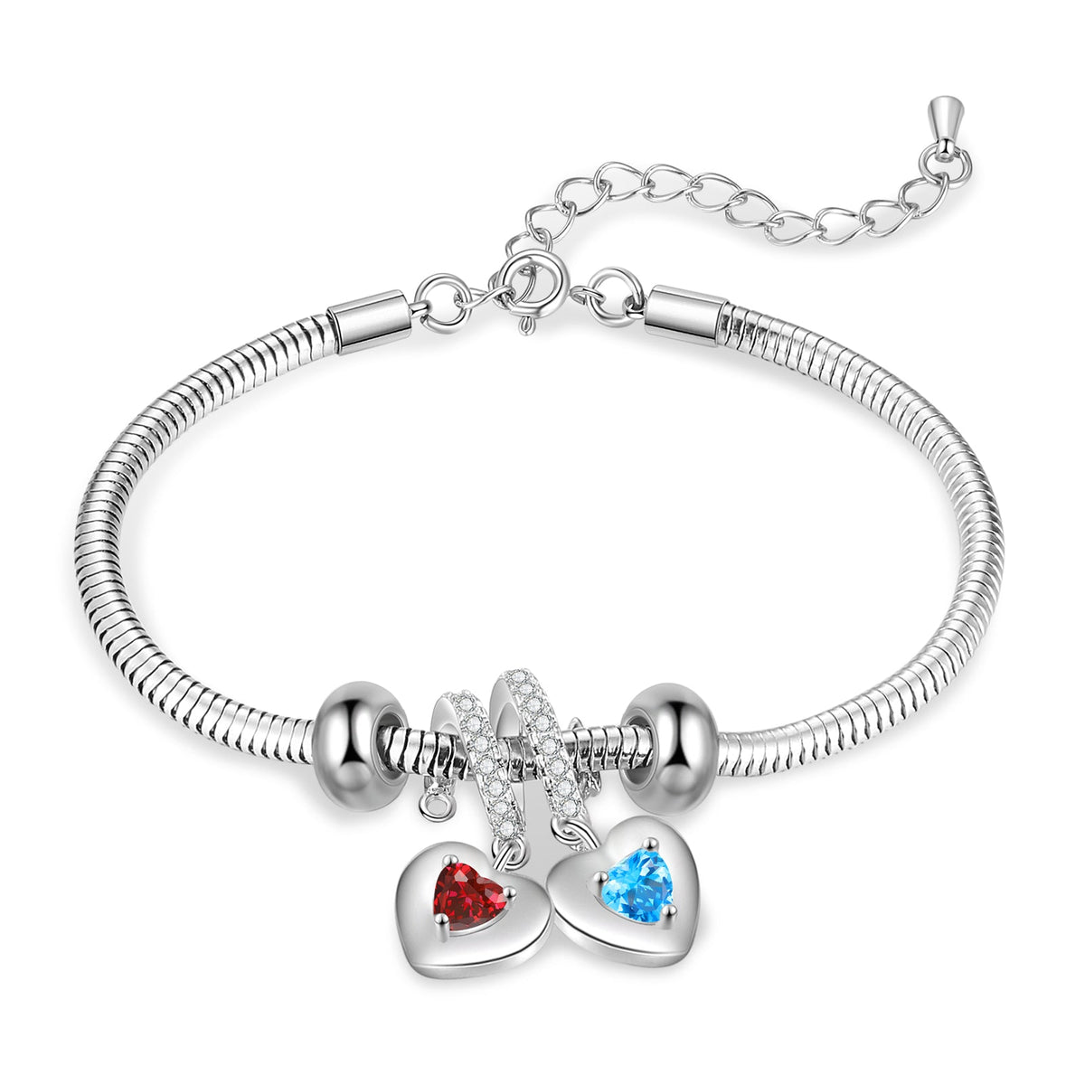Custom Birthstone Bracelet