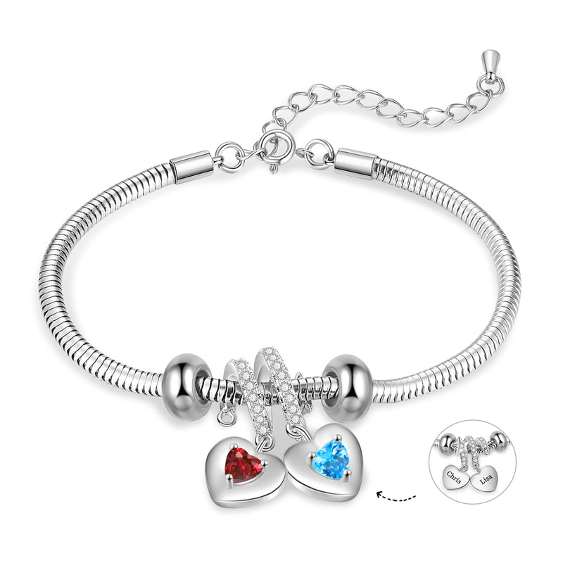 Custom Birthstone Bracelet