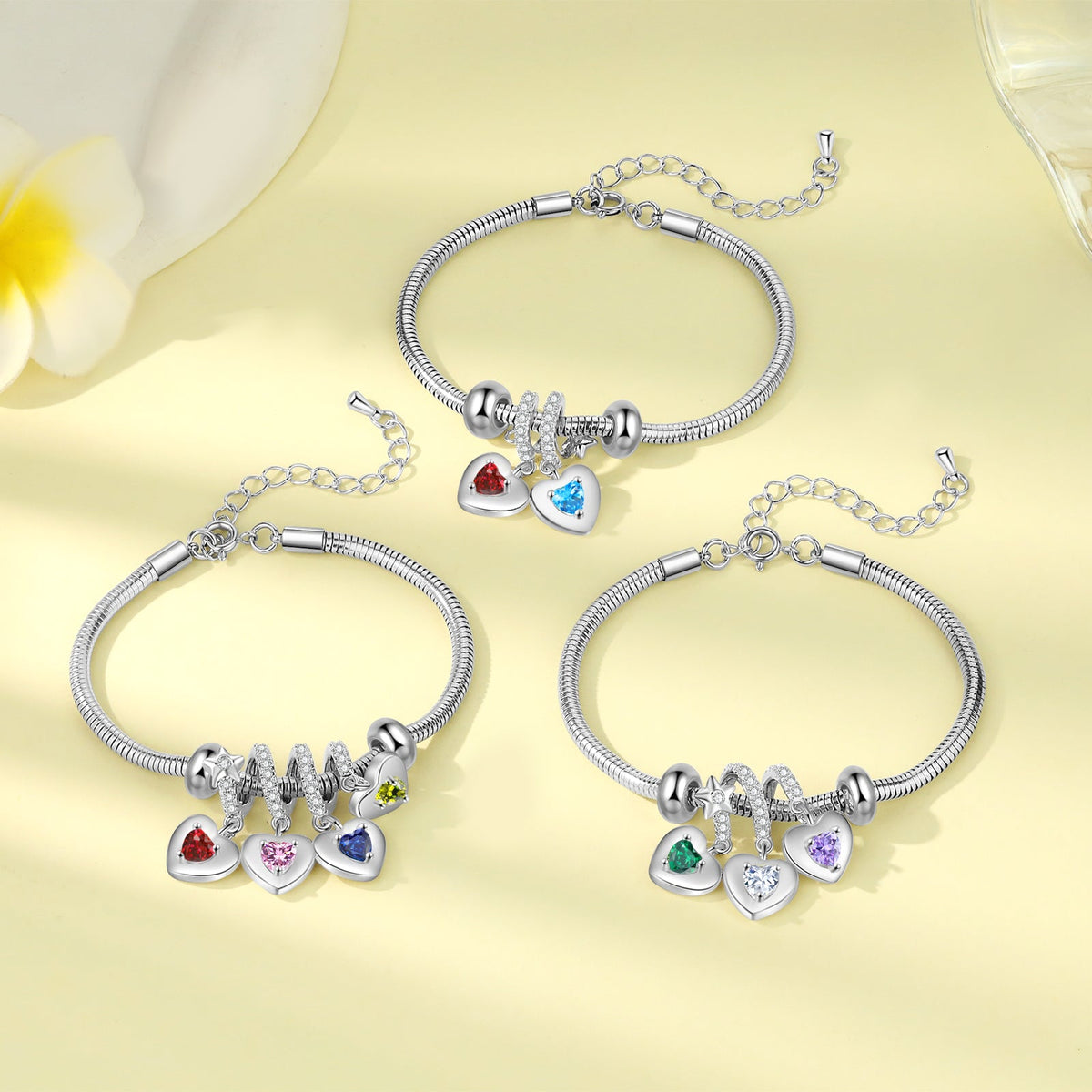 Custom Birthstone Bracelet