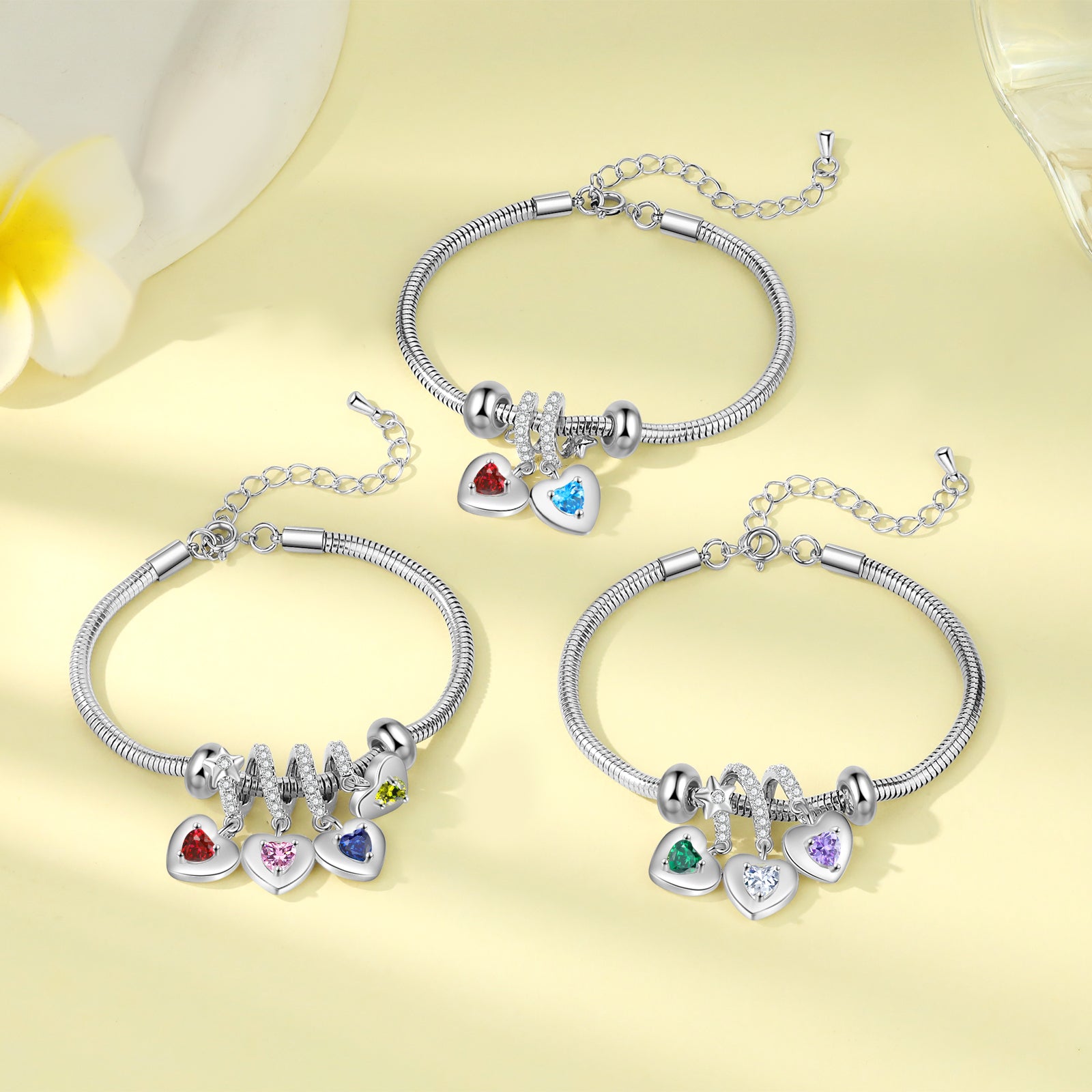 Custom Birthstone Bracelet