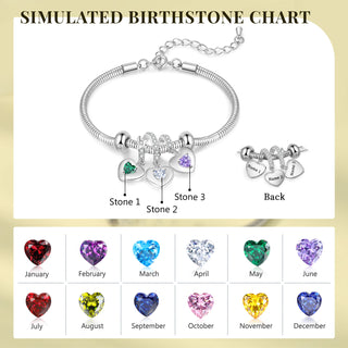 Custom Birthstone Bracelet