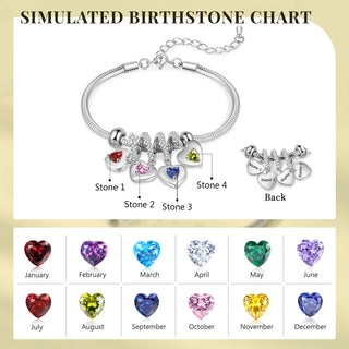 Custom Birthstone Bracelet
