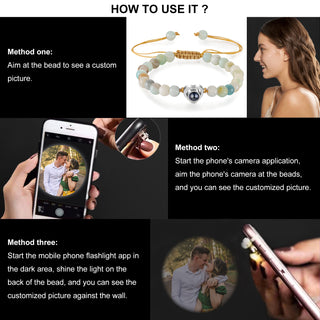 Custom Photo Projection Bracelet