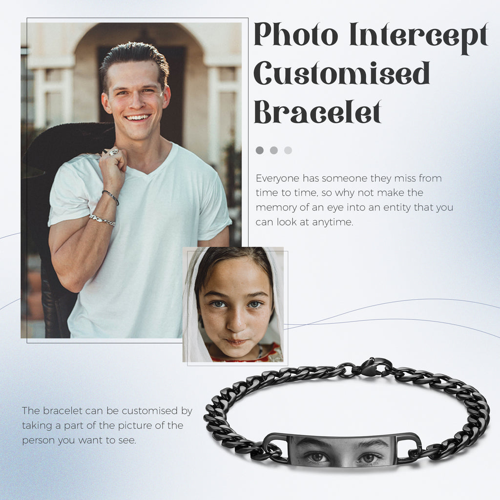 Custom Eyes photo Bracelet