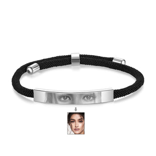 Custom Eyes photo Bracelet