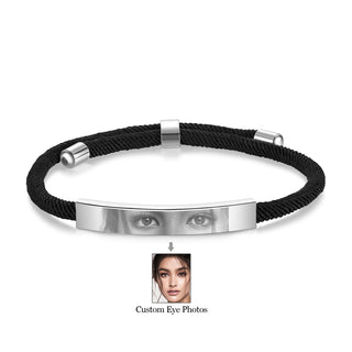 Custom Eyes photo Bracelet