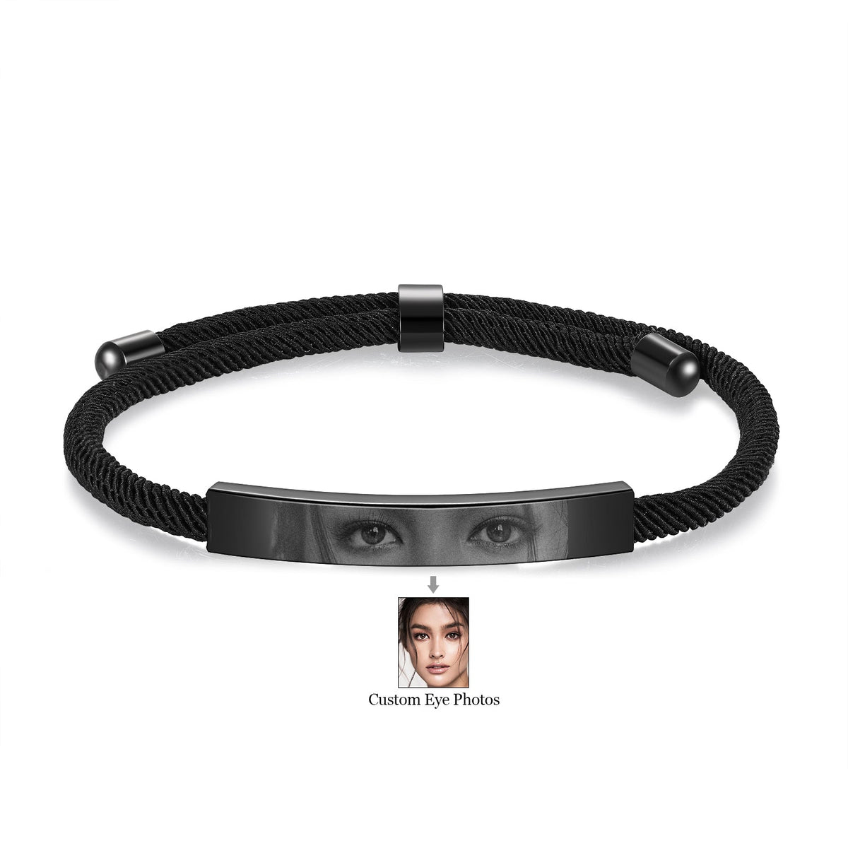 Custom Eyes photo Bracelet