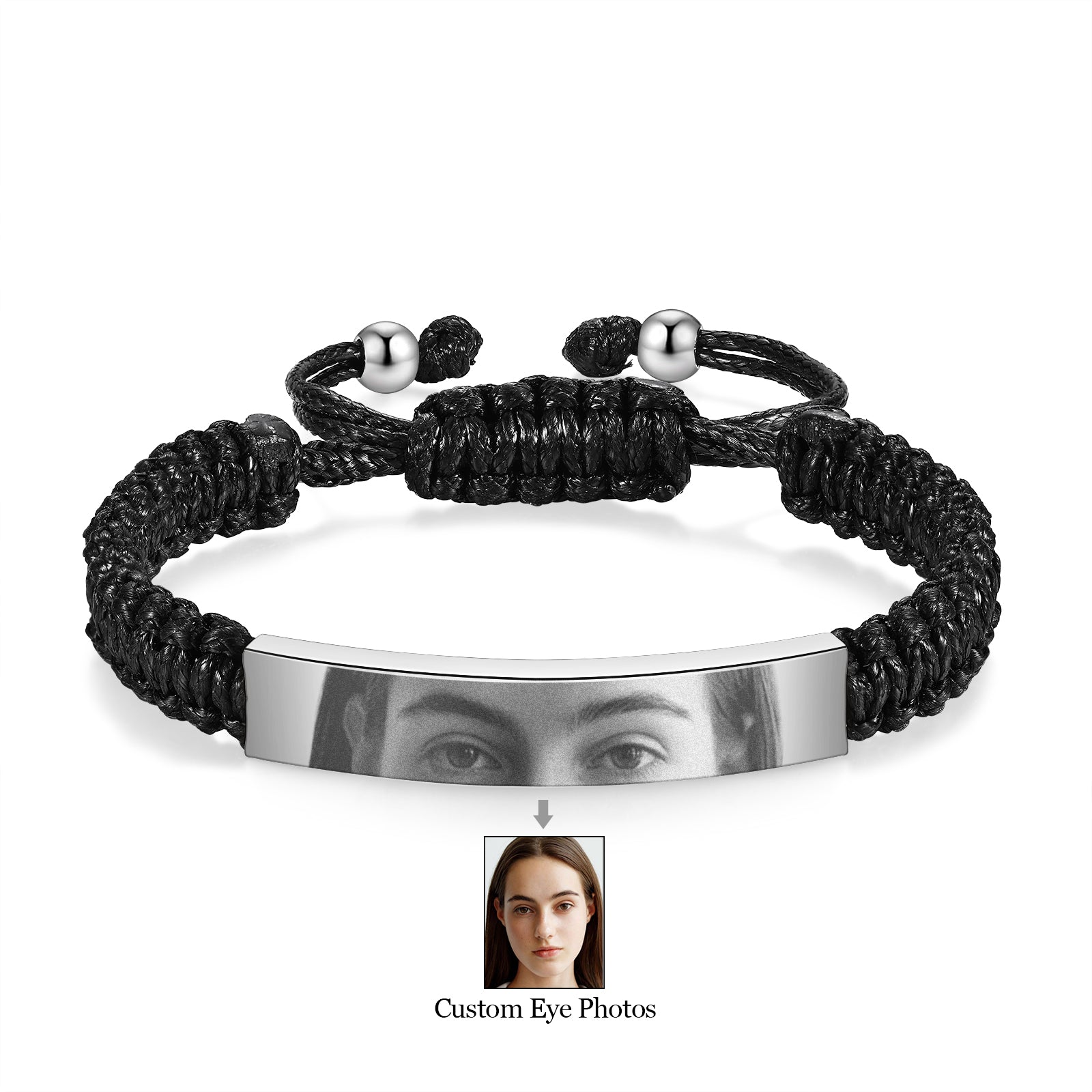 Custom Eyes photo Bracelet
