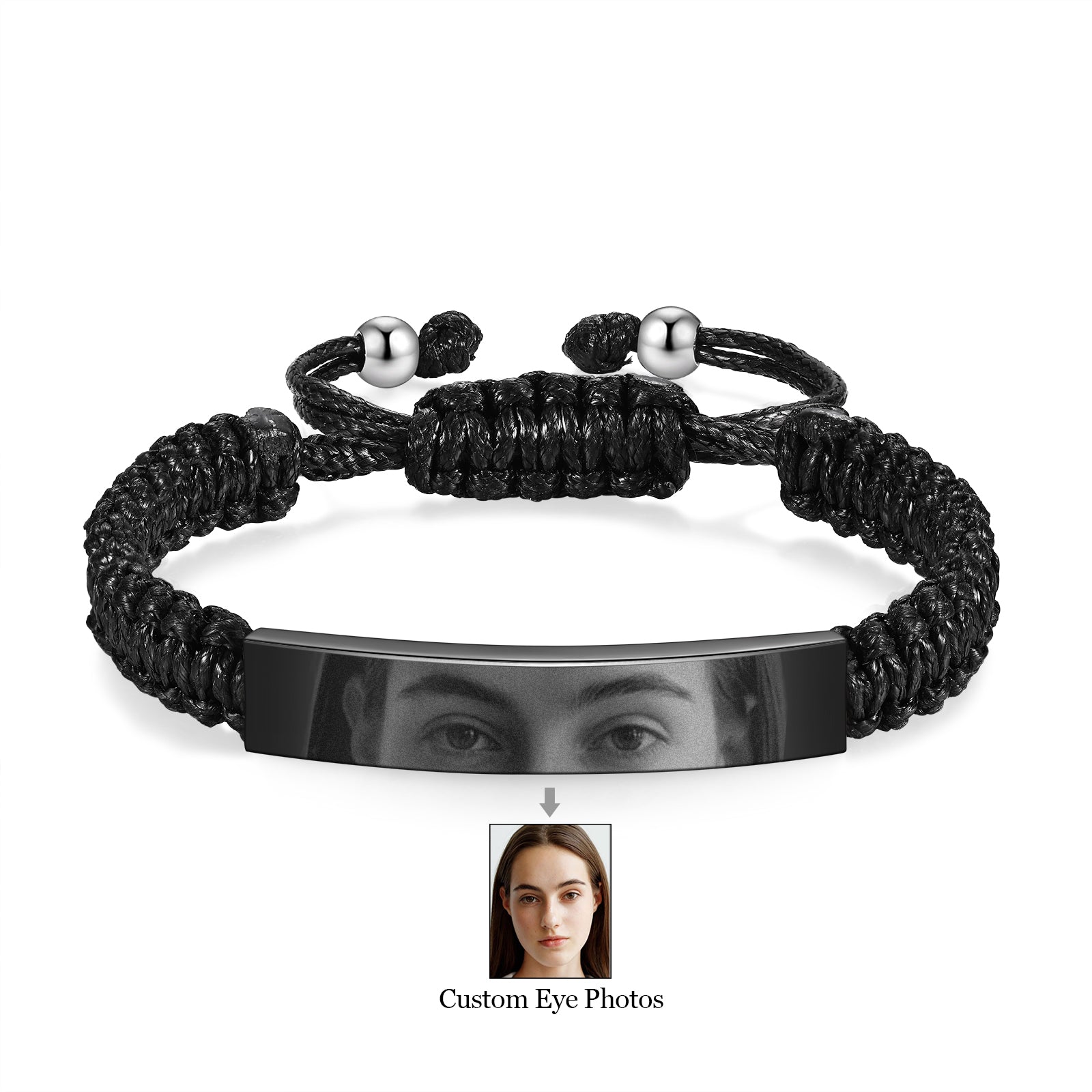 Custom Eyes photo Bracelet