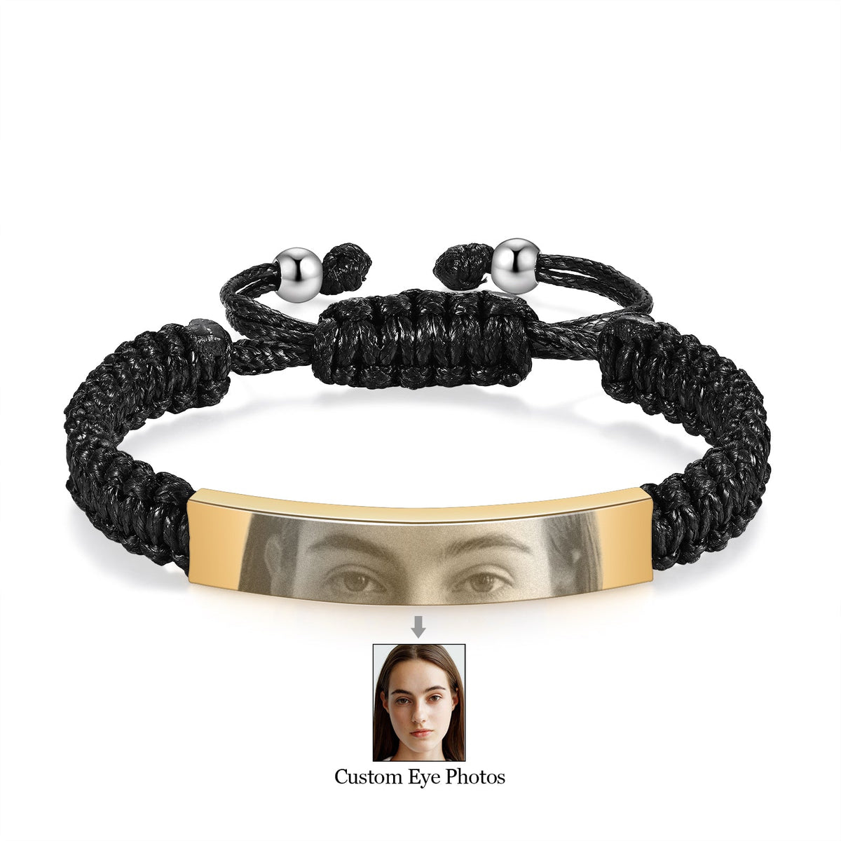 Custom Eyes photo Bracelet