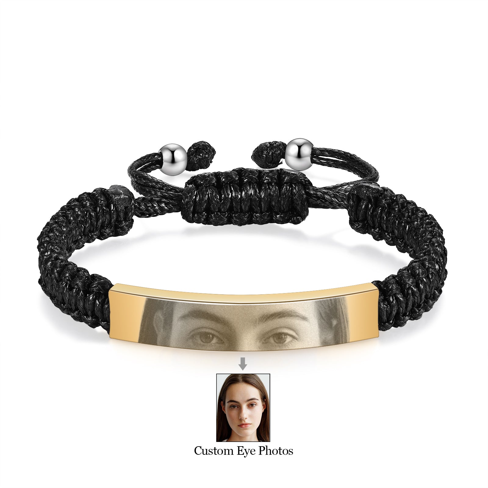 Custom Eyes photo Bracelet