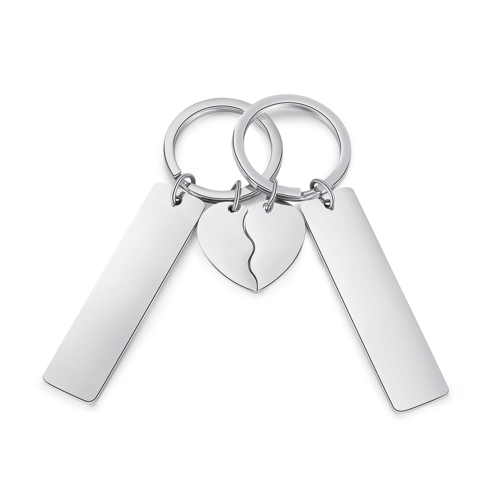 Custom Couple Keychain